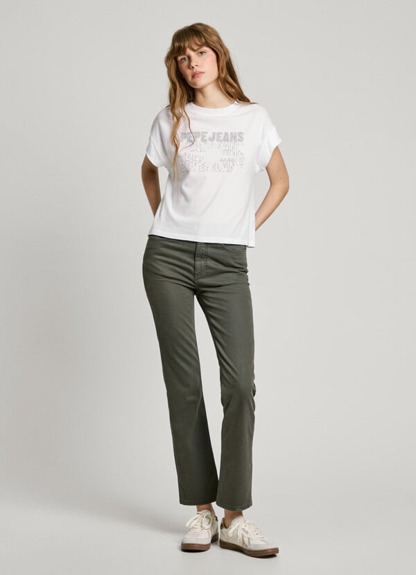 Pepe Jeans pantalón 5 bolsillos fit slim