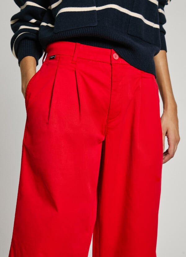 Pepe Jeans Pantalón Chino Pierna Ancha