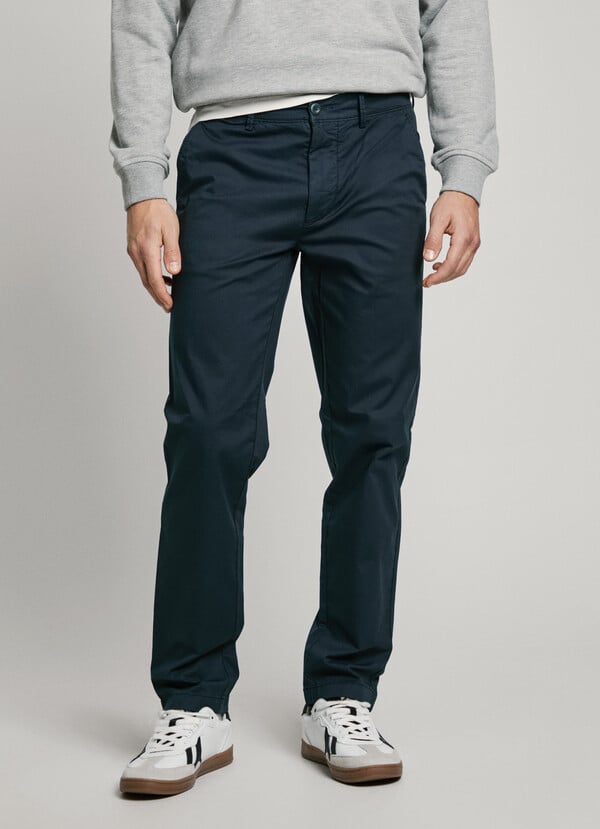 Pepe Jeans Pantalón Chino Popelín Fit Slim