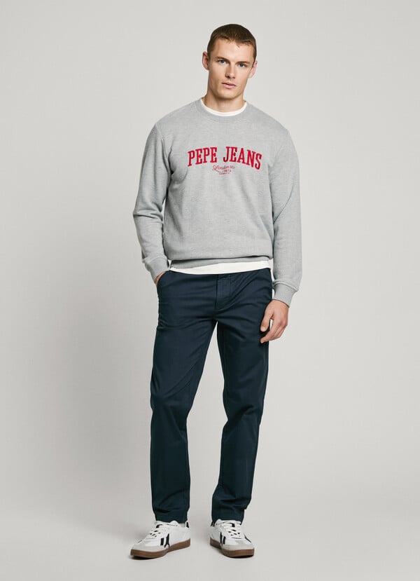 Pepe Jeans pantalón chino popelín fit slim