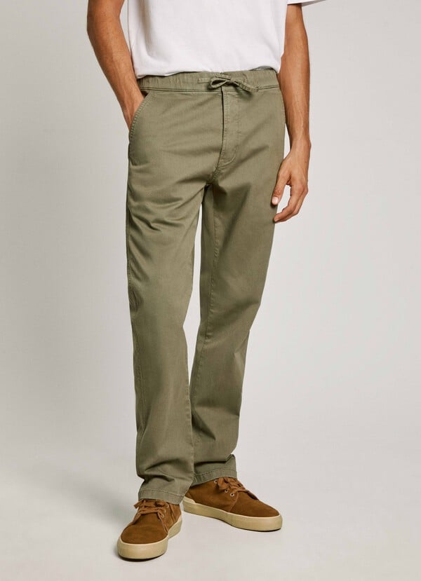 Pepe Jeans Pantalón Chino Tejido Elástico