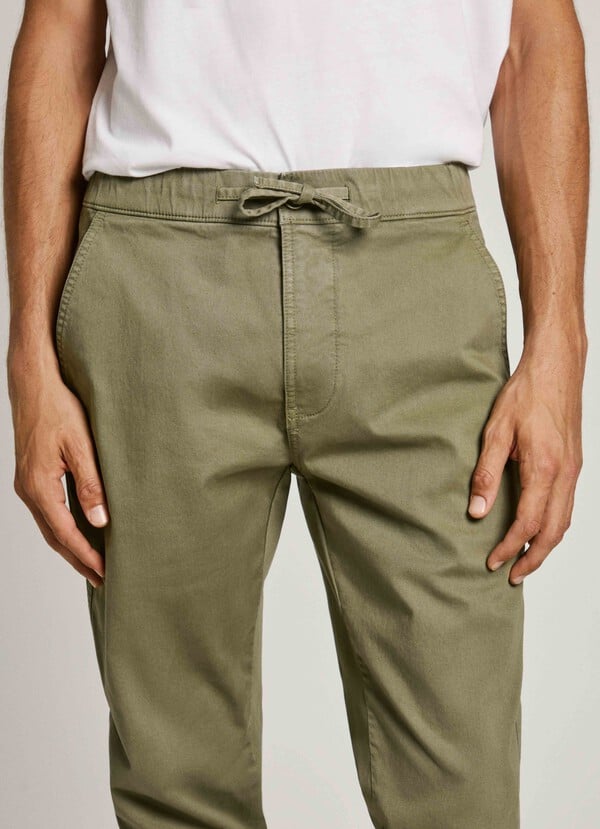 Pepe Jeans Pantalón Chino Tejido Elástico