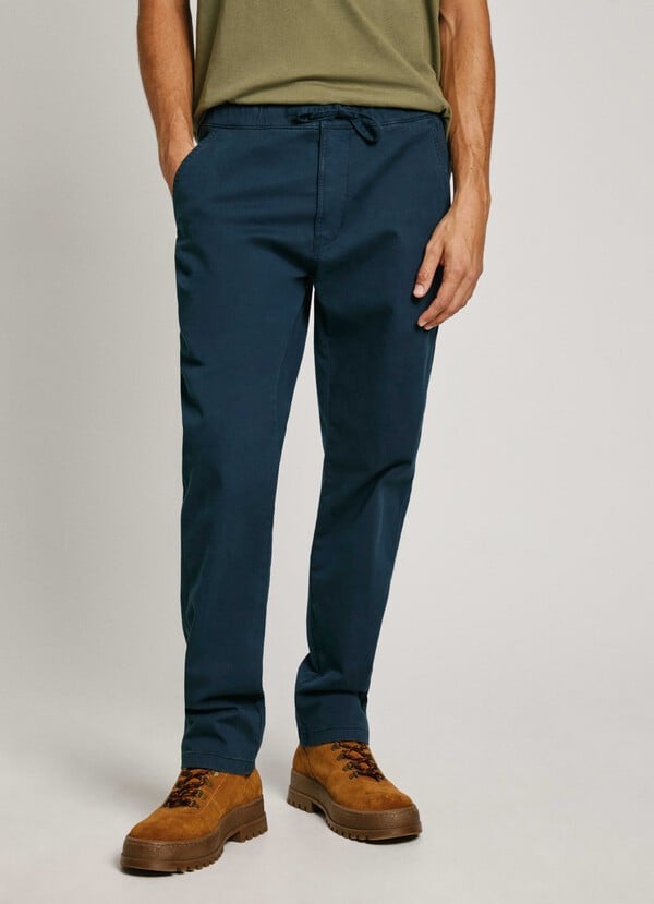 Pepe Jeans Pantalón Chino Tejido Elástico