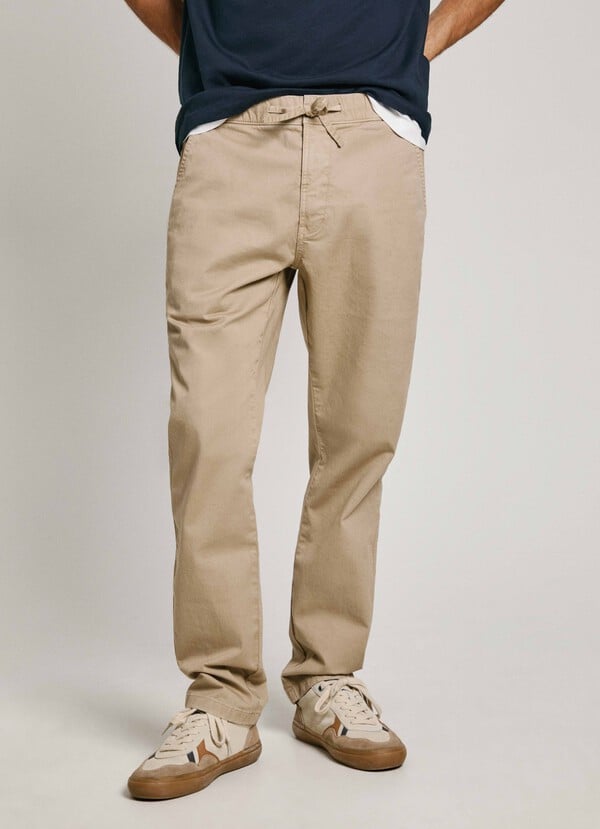 Pepe Jeans Pantalón Chino Tejido Elástico