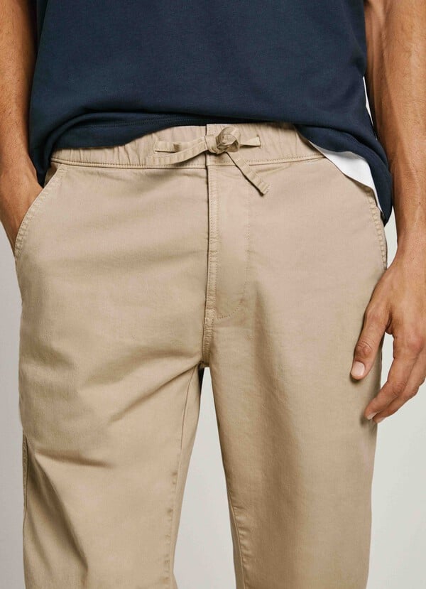 Pepe Jeans Pantalón Chino Tejido Elástico