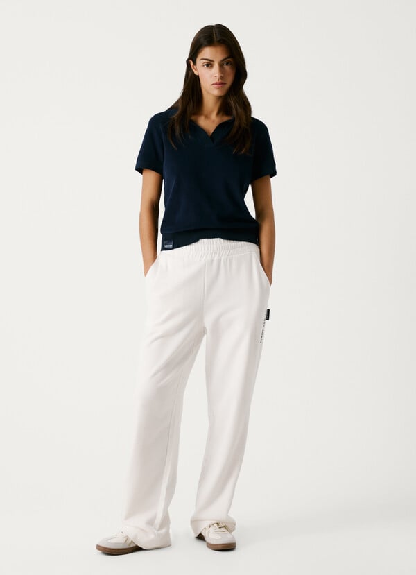 Pepe Jeans Pantalón Jogger Con Pierna Ancha