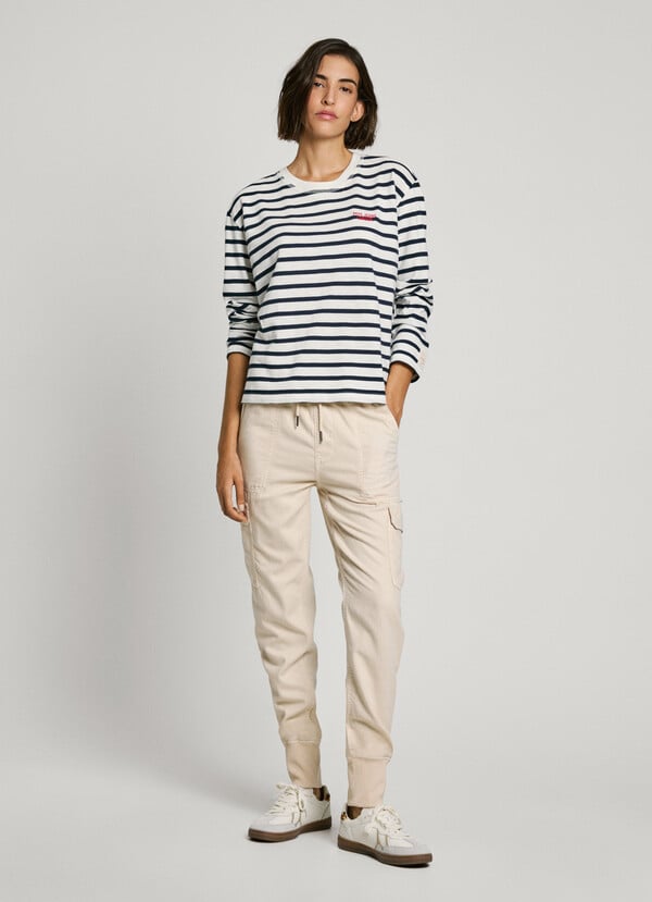 Pepe Jeans pantalón jogger fit slim