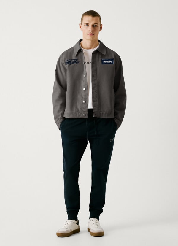 Pepe Jeans pantalón jogger logo estampado