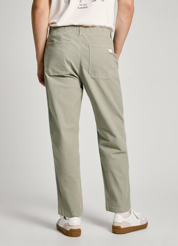 Pepe Jeans Pantalón Lona Fit Relaxed