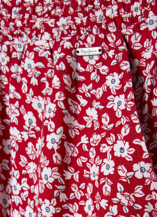 Pepe Jeans Pantalón Palazzo Estampado Floral