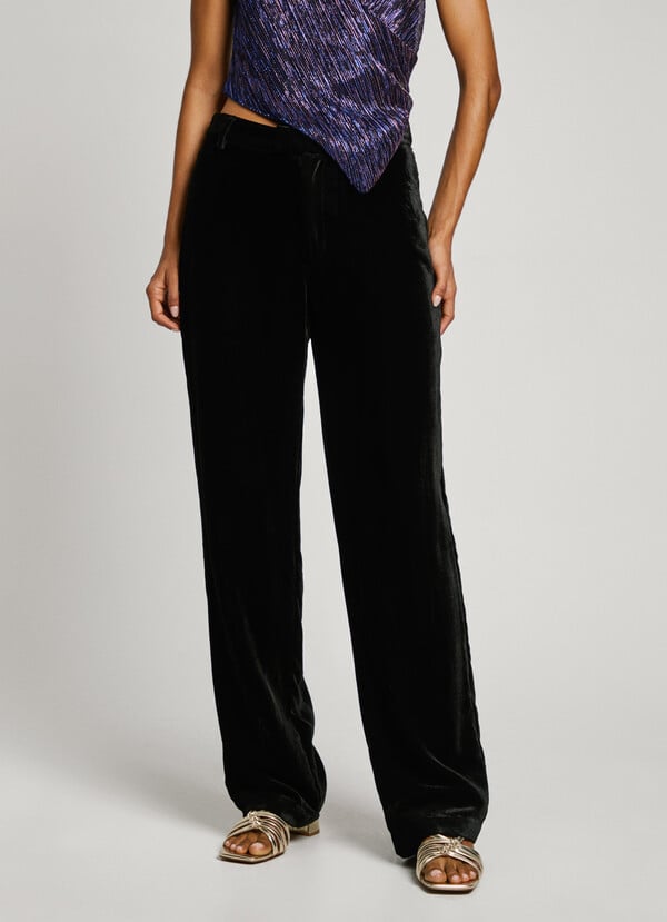 Pepe Jeans Pantalón Recto Terciopelo