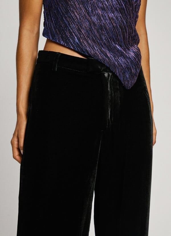 Pepe Jeans Pantalón Recto Terciopelo