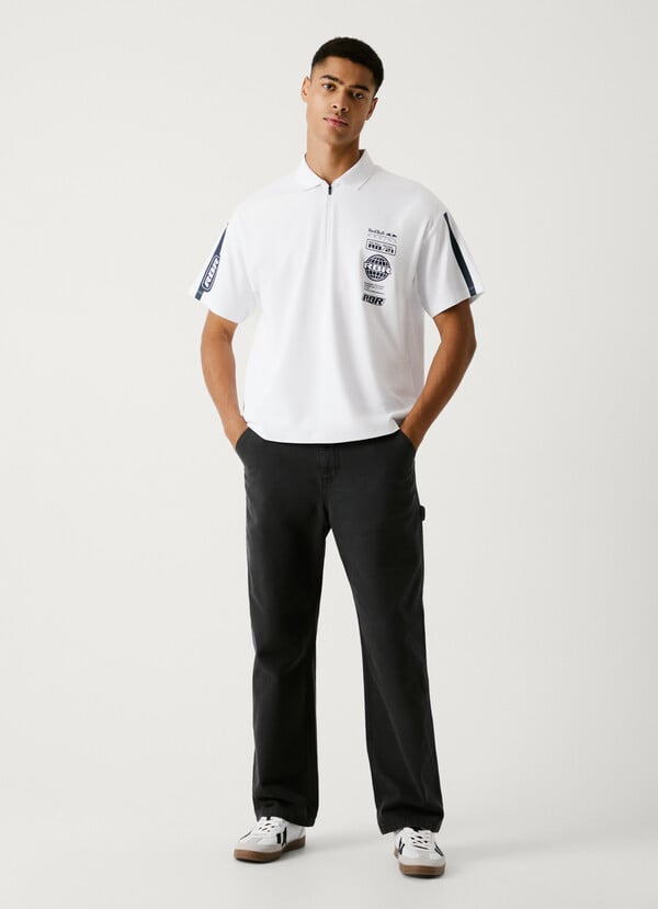 Pepe Jeans Polo Interlock Media Cremallera