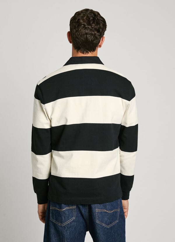 Pepe Jeans Polo Manga Larga Rayas Fit Relaxed