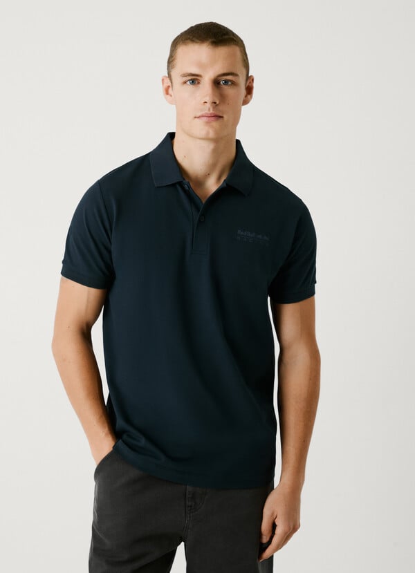 Pepe Jeans polo piqué espalda estampada