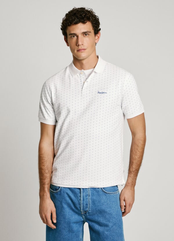 Pepe Jeans Polo Piqué Estampado Fit Slim