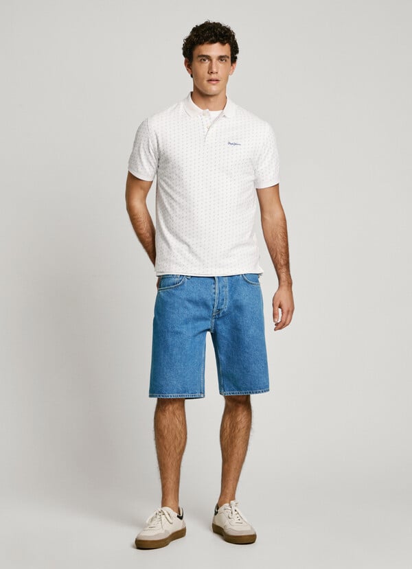 Pepe Jeans polo piqué estampado fit slim