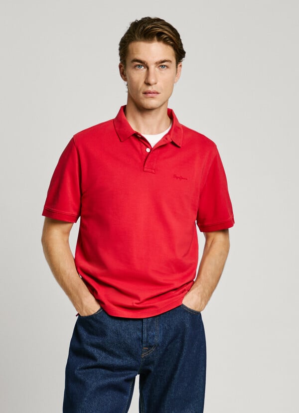 Pepe Jeans polo piqué fit slim