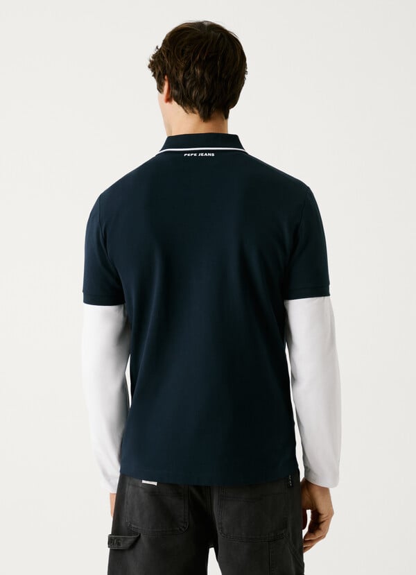 Pepe Jeans Polo Piqué Logo Estampado