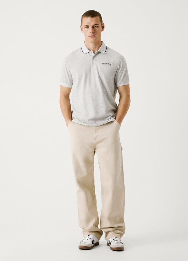 Pepe Jeans Polo Piqué Logo Estampado