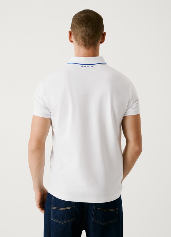 Pepe Jeans Polo Piqué Logo Estampado