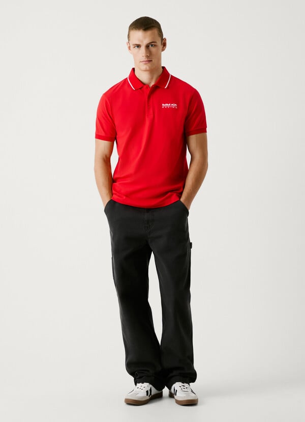 Pepe Jeans Polo Piqué Logo Estampado