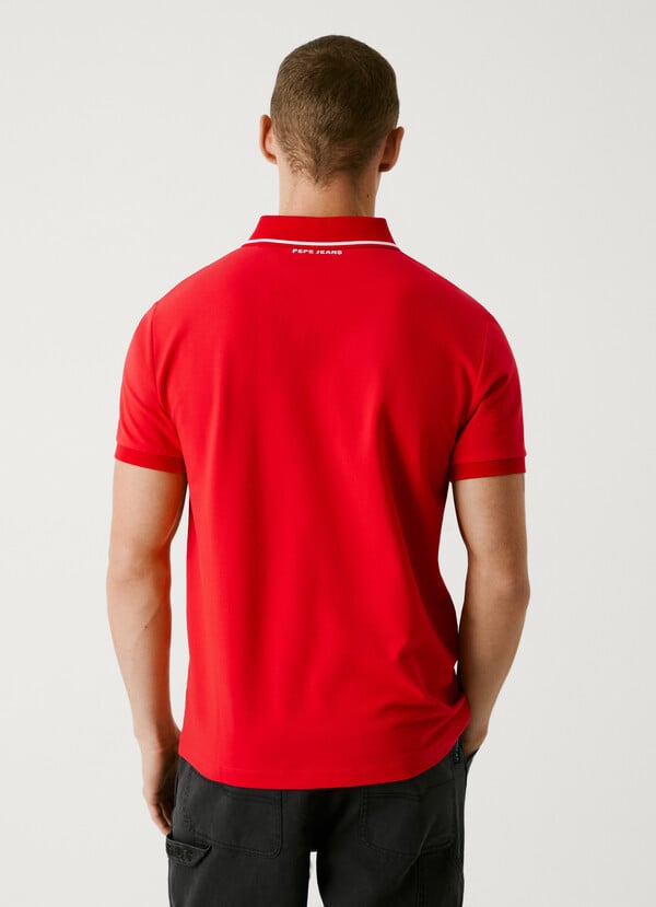 Pepe Jeans Polo Piqué Logo Estampado