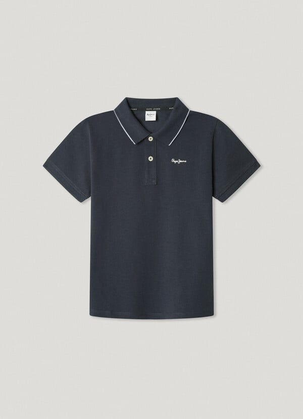 Pepe Jeans polo piqué logo estampado