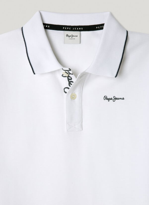Pepe Jeans Polo Piqué Logo Estampado