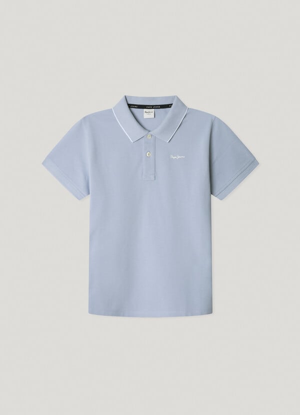 Pepe Jeans polo piqué logo estampado
