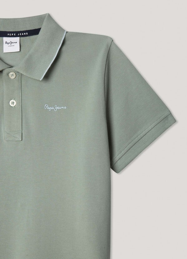 Pepe Jeans Polo Piqué Logo Estampado