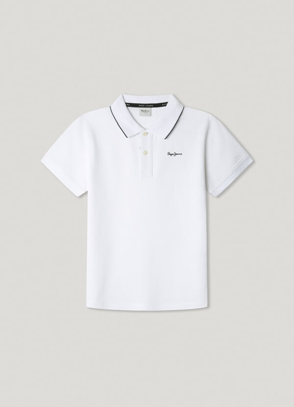 Pepe Jeans polo piqué logo estampado