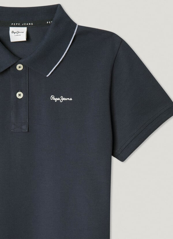 Pepe Jeans Polo Piqué Logo Estampado