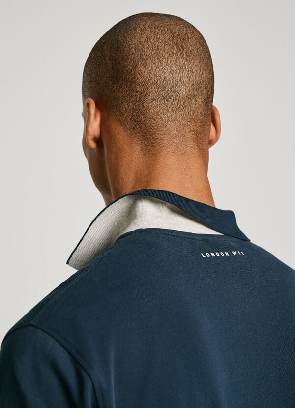 Pepe Jeans Polo Piqué Union Jack Bordado