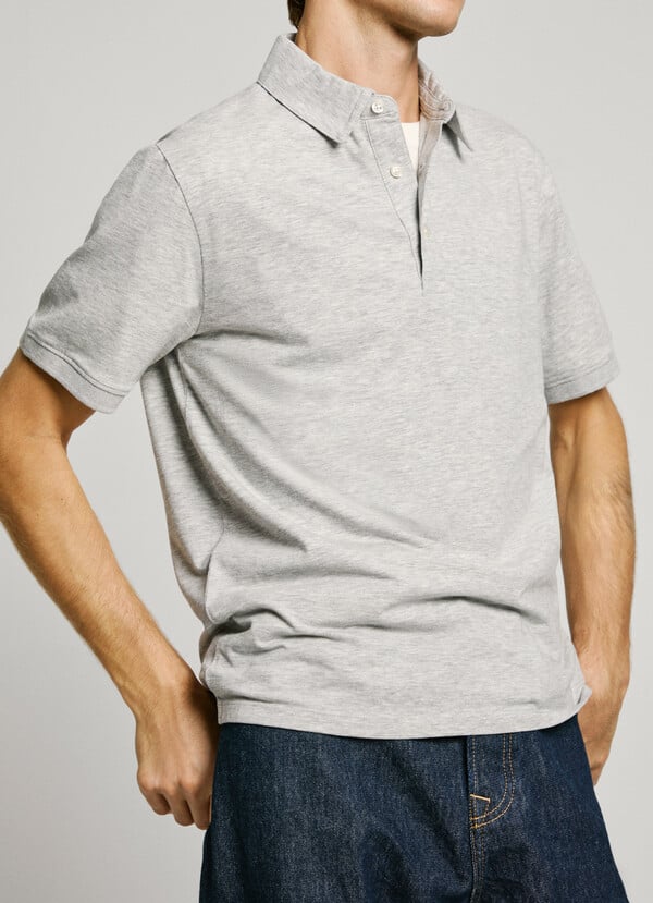 Pepe Jeans Polo Tejido Elástico Fit Slim