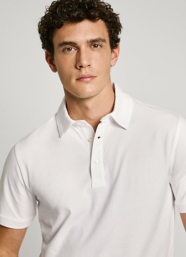 Pepe Jeans Polo Tejido Elástico Fit Slim