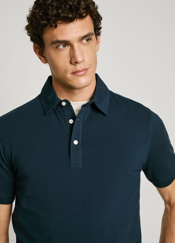 Pepe Jeans polo tejido elástico fit slim