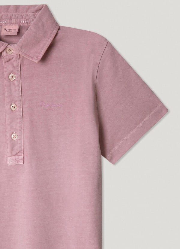Pepe Jeans Polo Teñido En Prenda