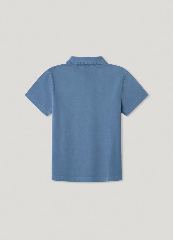Pepe Jeans Polo Teñido En Prenda