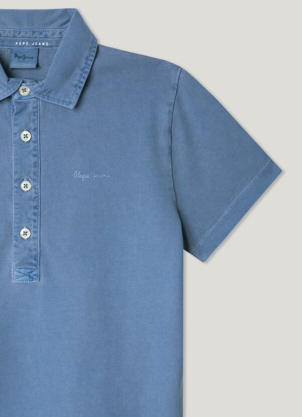 Pepe Jeans Polo Teñido En Prenda