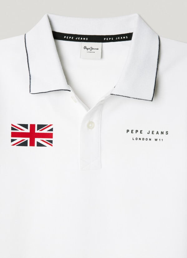 Pepe Jeans Polo Union Jack Estampado