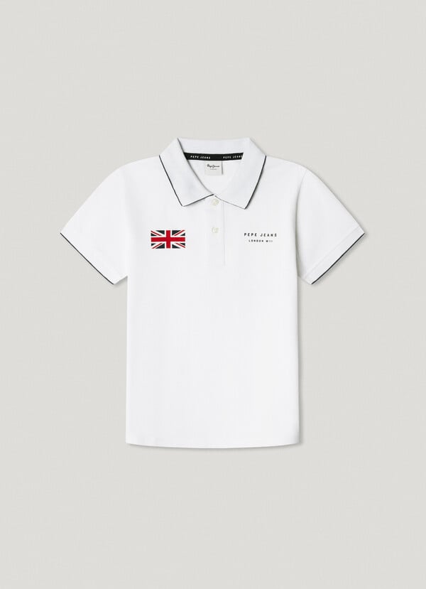 Pepe Jeans polo union jack estampado