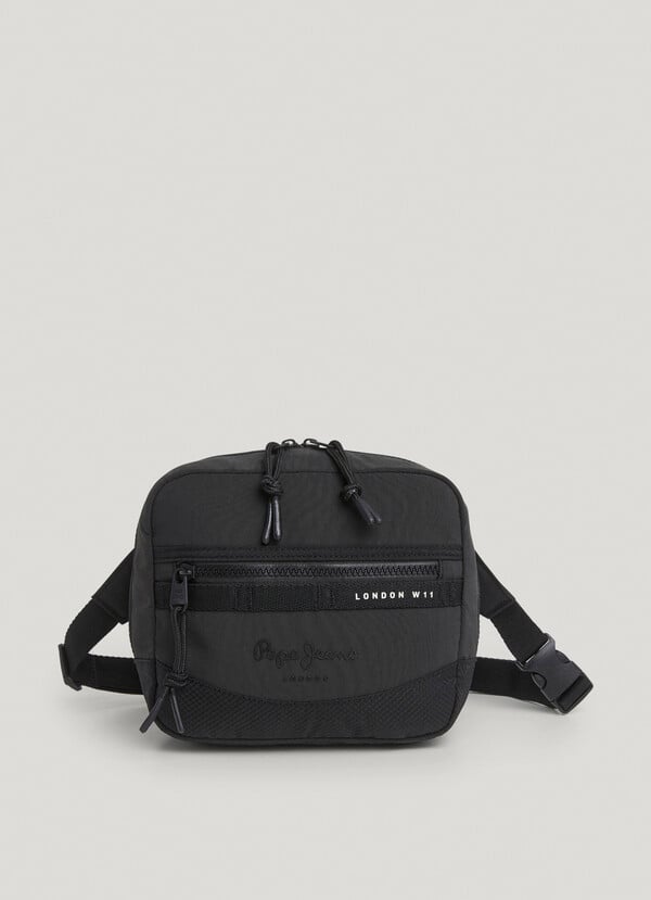 Pepe Jeans riñonera con logo en relieve