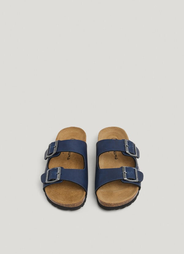 Pepe Jeans Sandalias Con Doble Hebilla