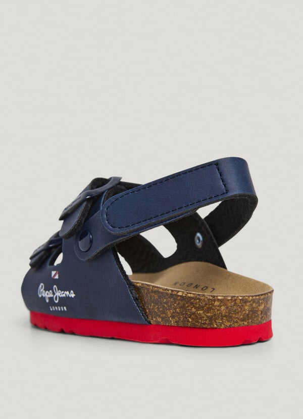 Pepe Jeans Sandalias Con Doble Hebilla