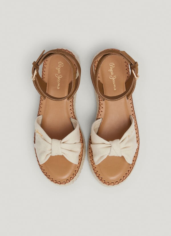 Pepe Jeans Sandalias De Cuña Con Tiras Cruzadas