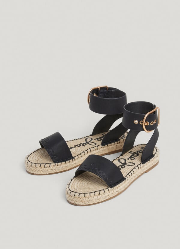 Pepe Jeans Sandalias Yute Con Logo En Relieve