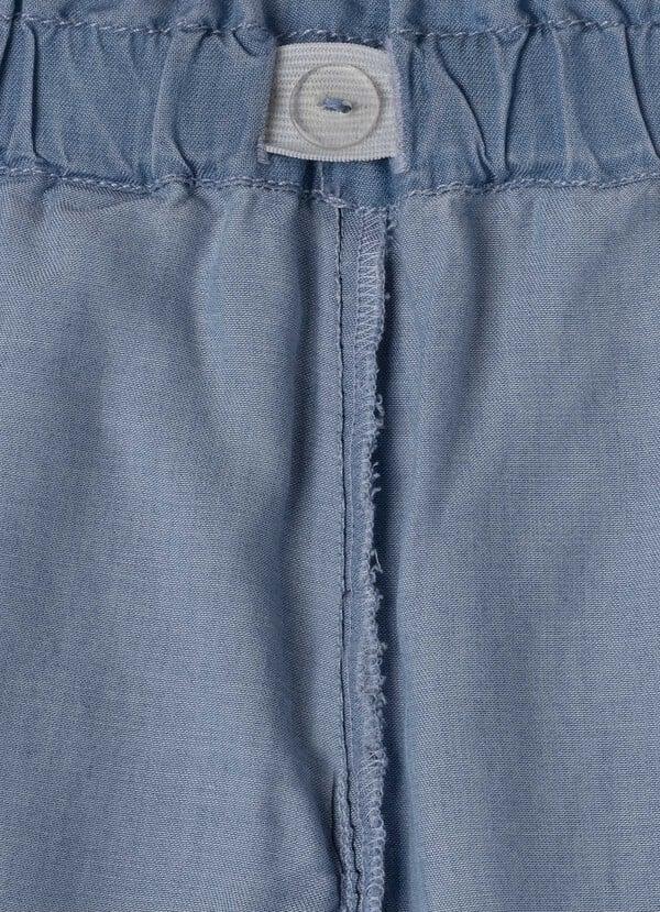 Pepe Jeans Shorts Denim Cintura Elástica