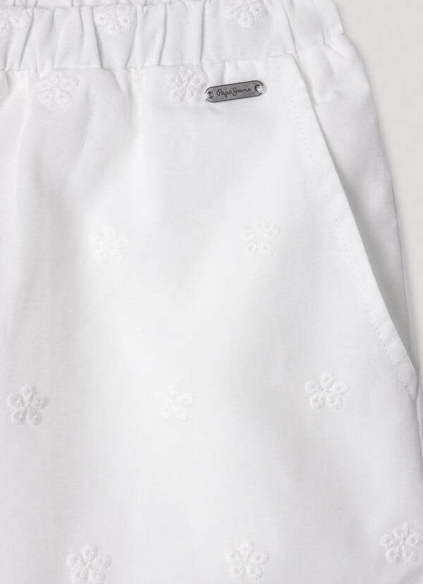 Pepe Jeans Shorts Detalles Bordados