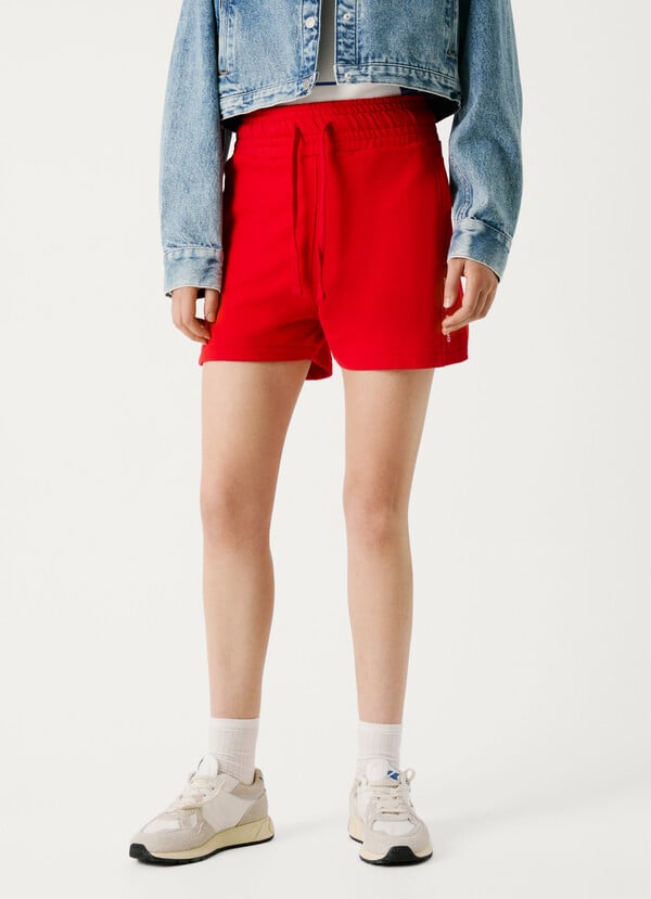 Pepe Jeans Shorts Felpa Cintura Ajustable